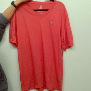 Psycho Bunny T-shirt Sz 8 XXL 100% Cotton V-neck